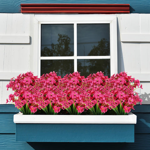AGIRL artificial flowers resist sun and rain with lasting color