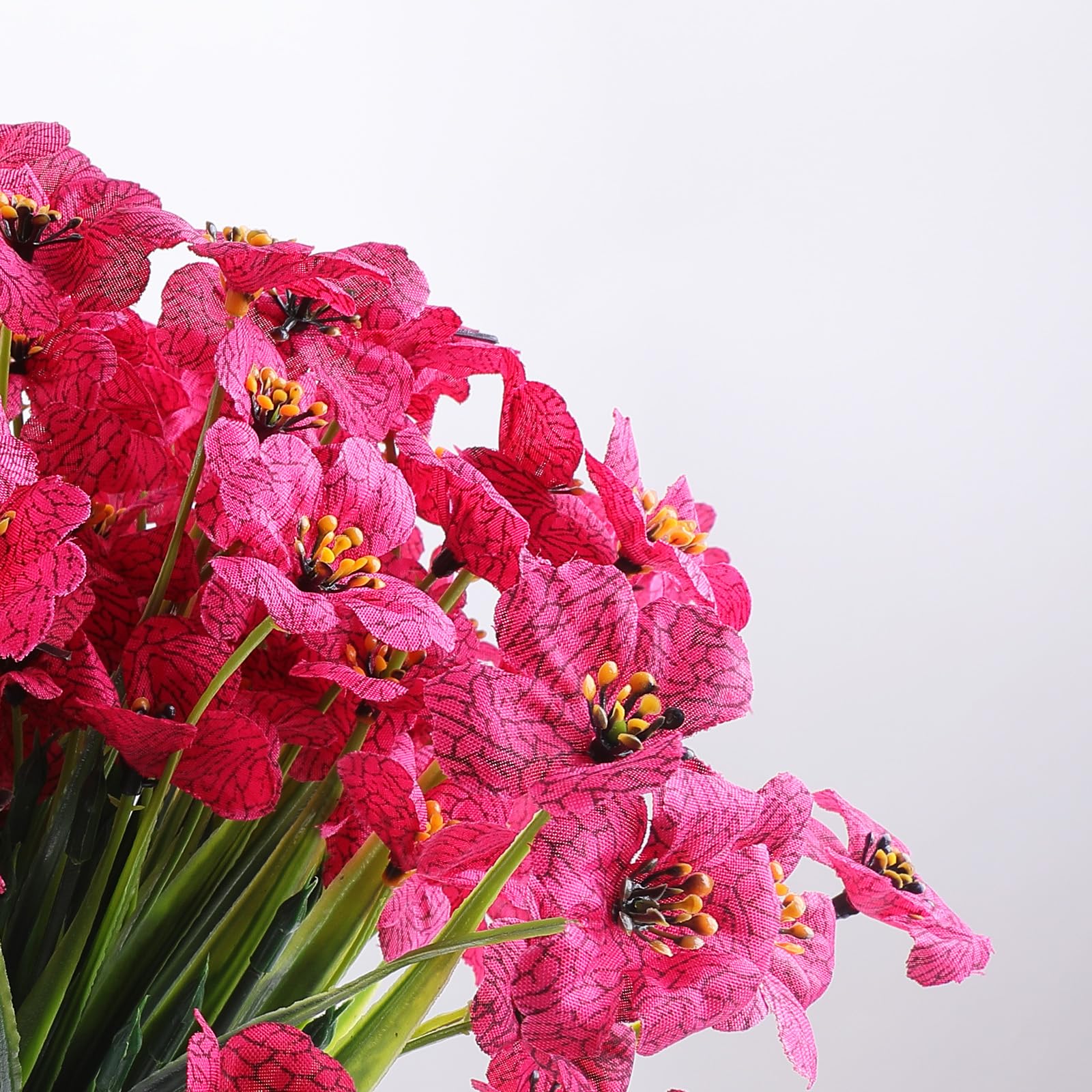 AGIRL artificial flowers on windowsill brighten space without watering