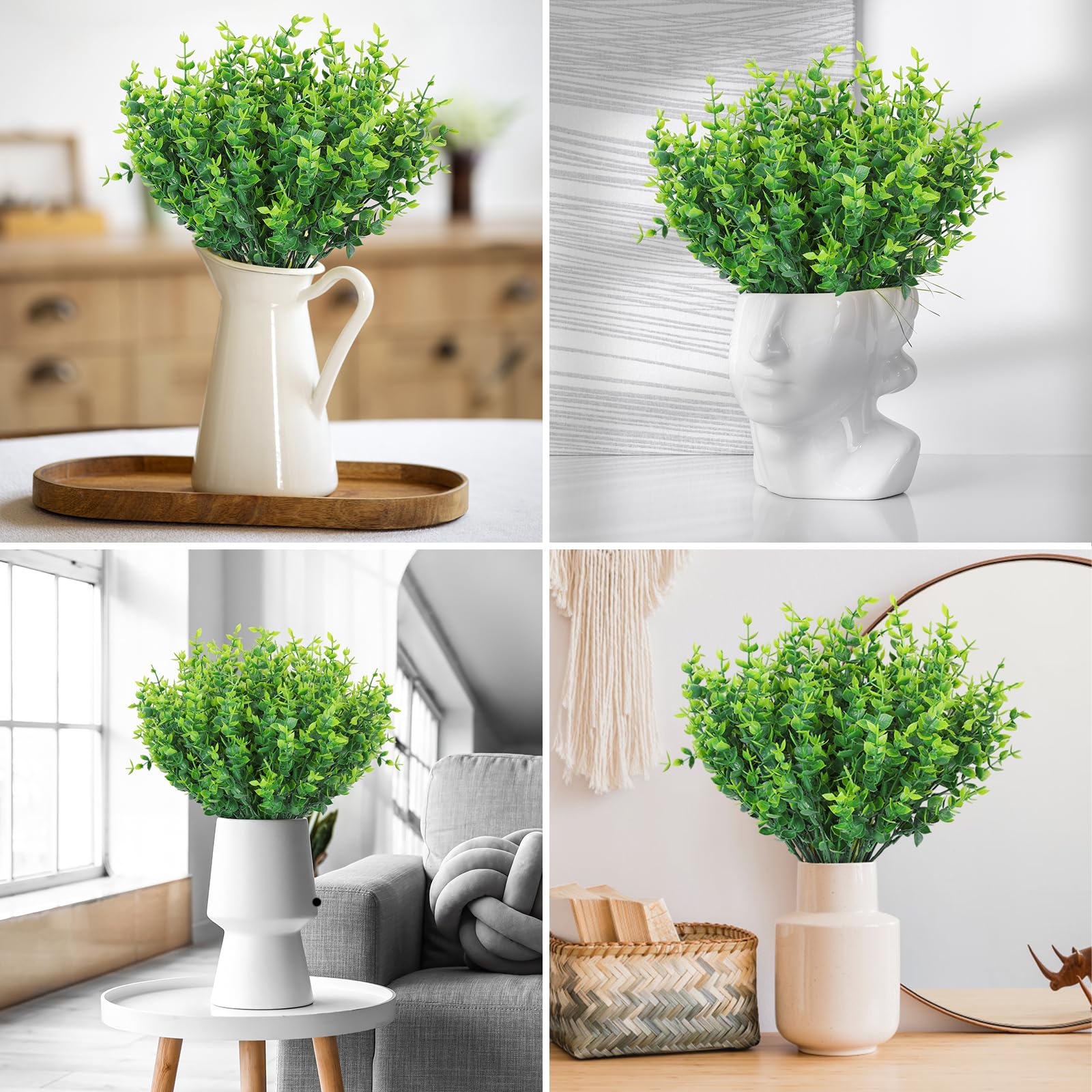 AGIRL artificial plants wedding decor ideas create festive, maintenance-free tablescapes.