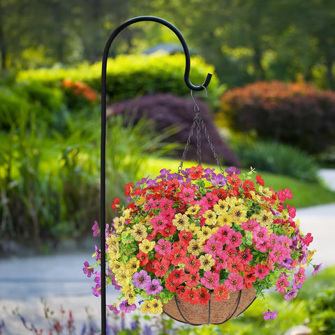 AGIRL maintenance-free hanging basket ready to brighten spaces