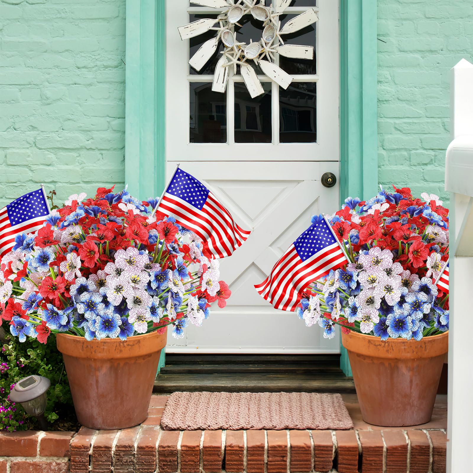 AGIRL patriotic decor ready for 4th of July and Memorial Day displays