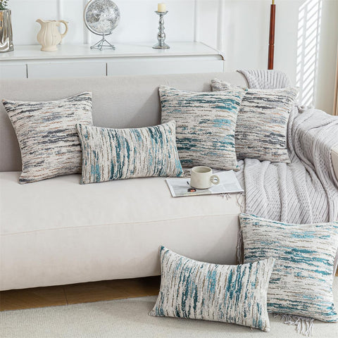 AGOKABA decorative cushion cover enhances sofa aesthetics with versatile palette.