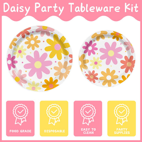 AGoooodySet daisy-shaped balloons for playful party decor