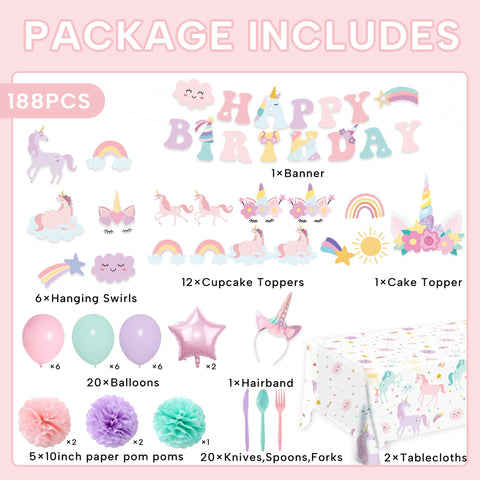 AGOoodySet unicorn napkins soft absorbent for mess-free use