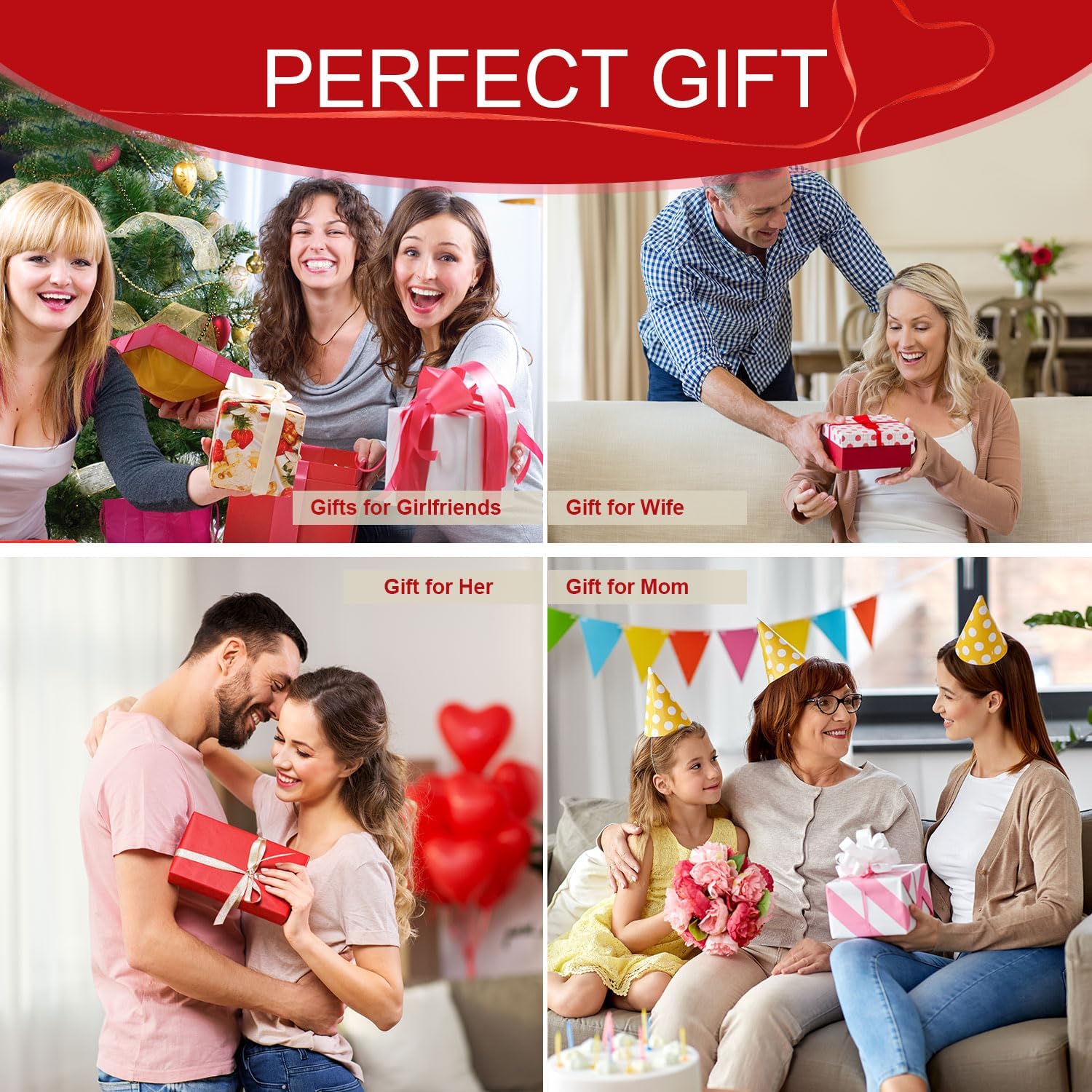 Agrul red preserved roses 16-piece set for timeless gifting
