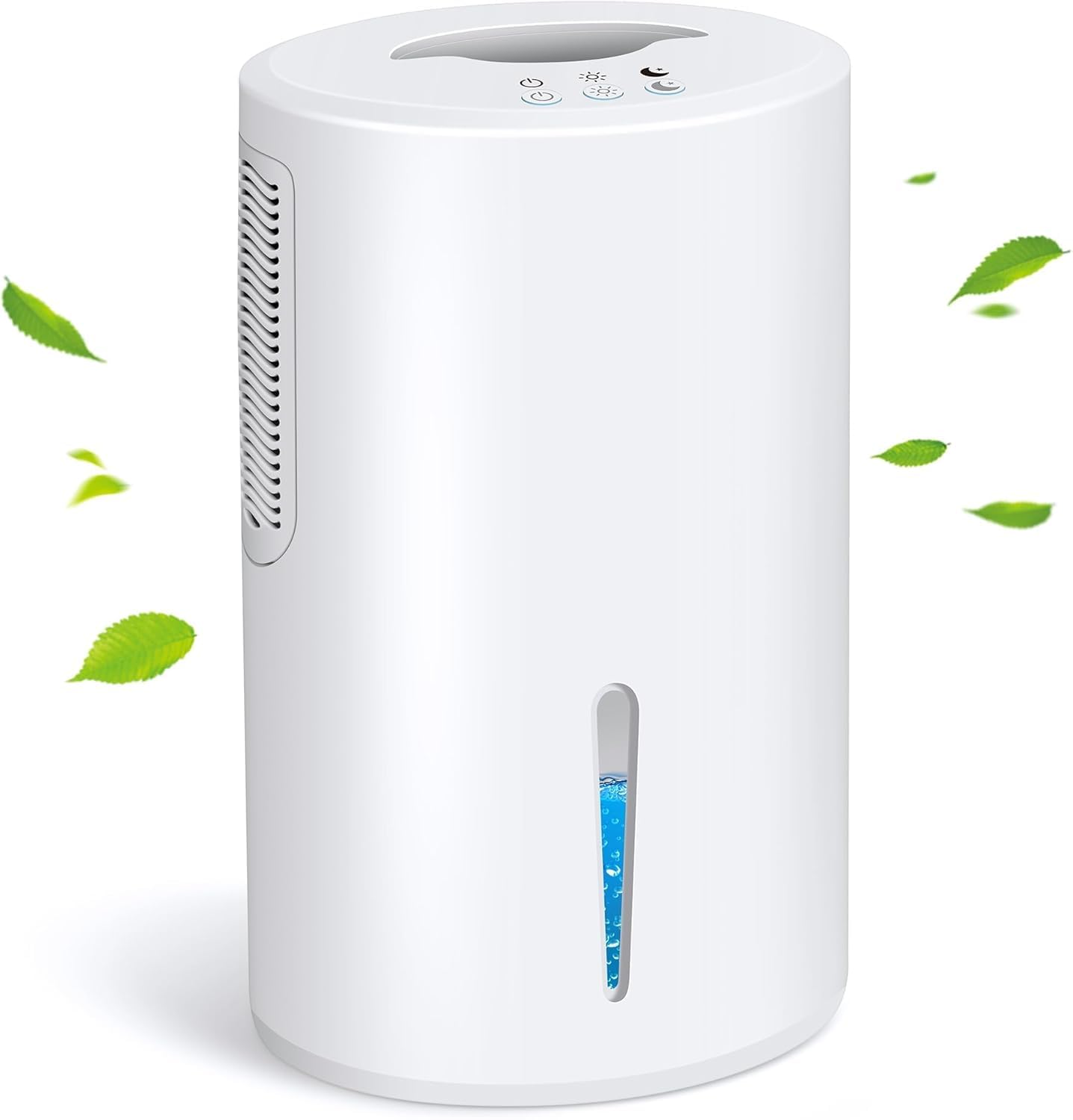 AGRUOO small dehumidifier in a bedroom reduces humidity for comfort