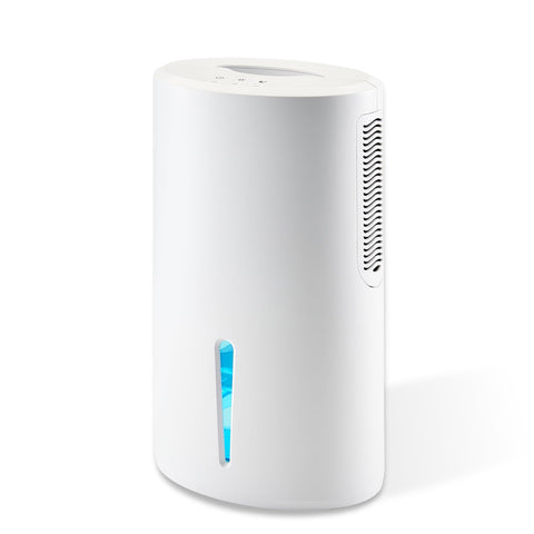 AGRUOO small dehumidifier in a bedroom up to 1000 sq ft for comfort.