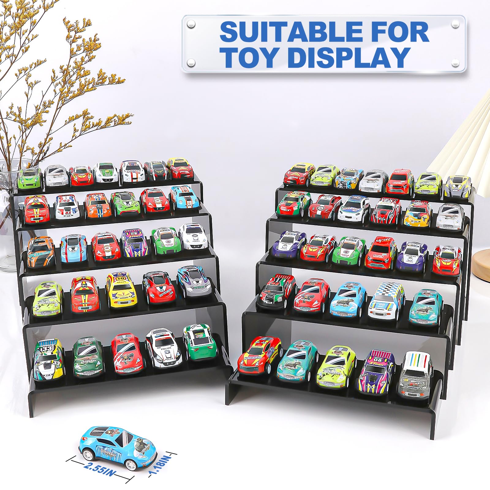 Aheroi versatile decor risers for home and store displays