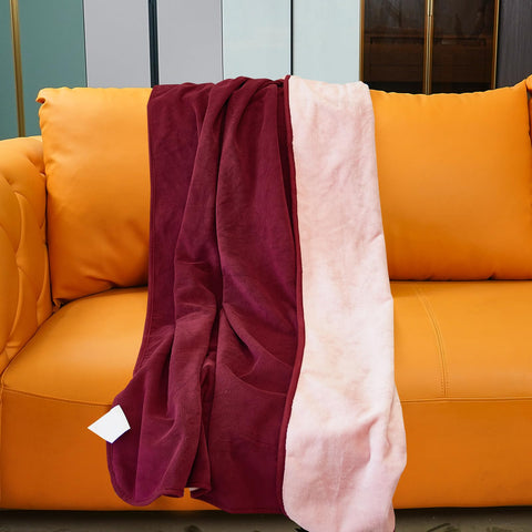 Ahinahwap waterproof blanket on bed-couch protects against spills