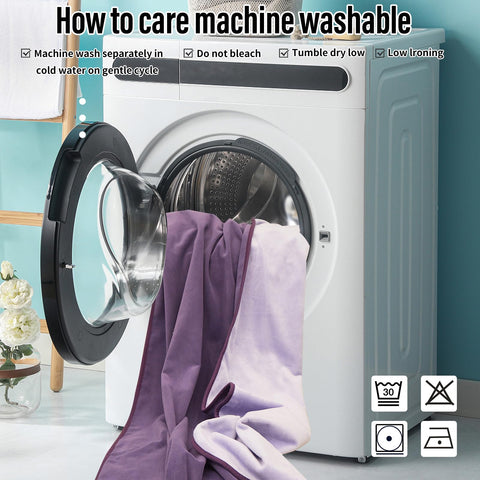 Ahinahwap blanket is machine-washable for easy upkeep.