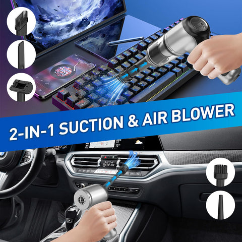 AHNR dual filtration system filters fine dust to protect the motor.