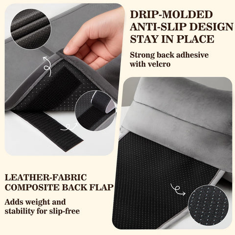 AHUAWA headrest pillow measures 23x15-8 inches for versatile seating.