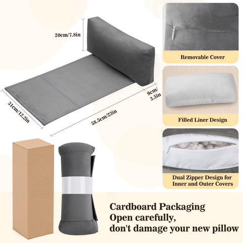 AHUAWA neck pillow supports relaxed posture during TV, gaming, or reading.