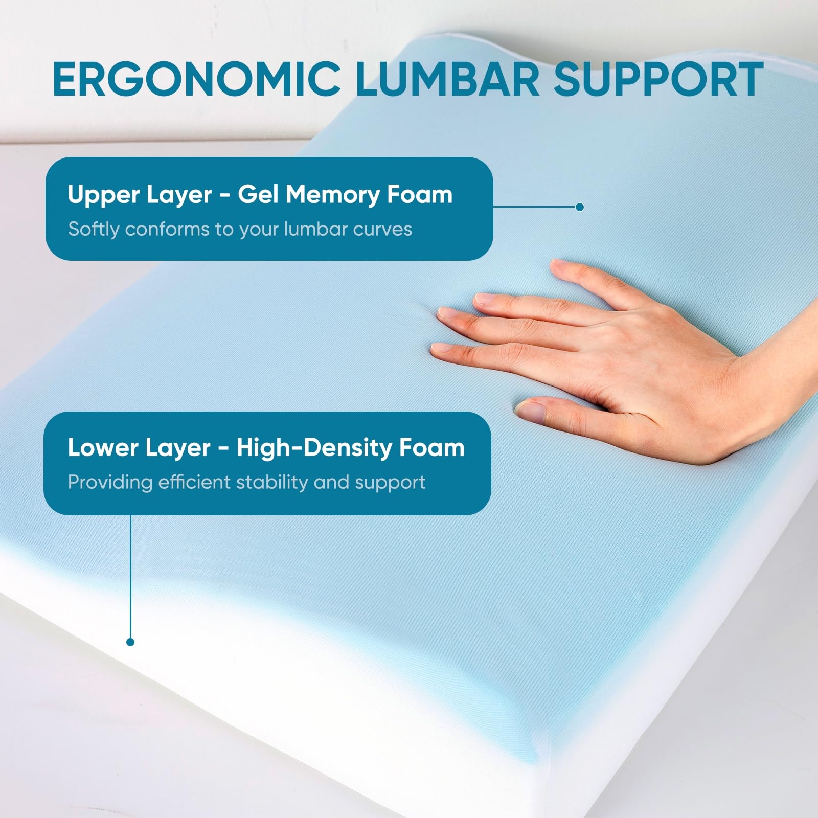 AHUAWA removable, washable velvet cover makes care easy and skin-friendly.