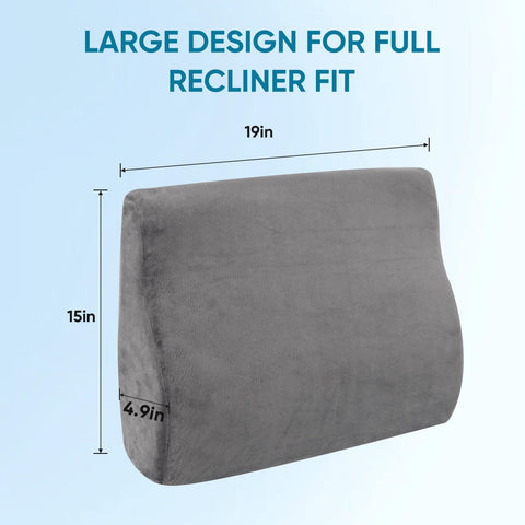AHUAWA breathable velvet cover enhances comfort during extended reading or gaming.