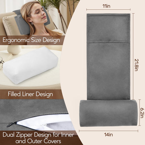 AHUAWA soft velvet cover offers breathable, skin-friendly comfort.