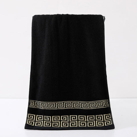 AHXHWKA bath towel set in a stylish bathroom display for coordinated decor.