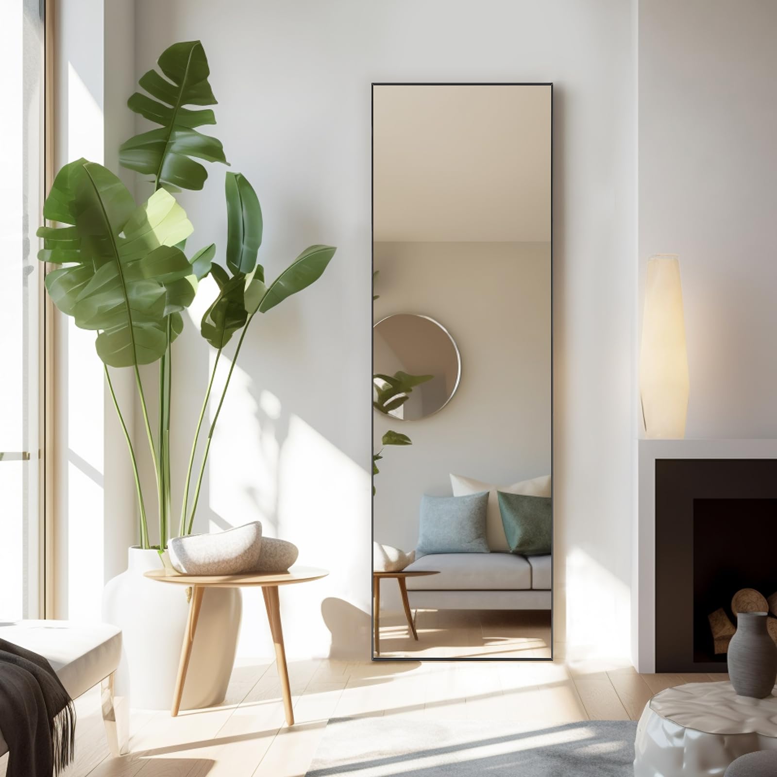 Aidoly secure packaging with Styrofoam for safe delivery of the mirror.