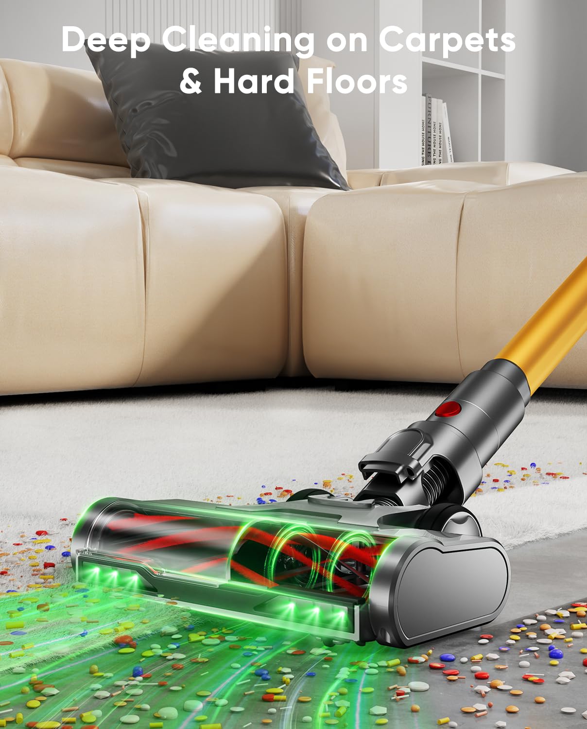 AIDTIPS self-standing design frees hands during cleaning