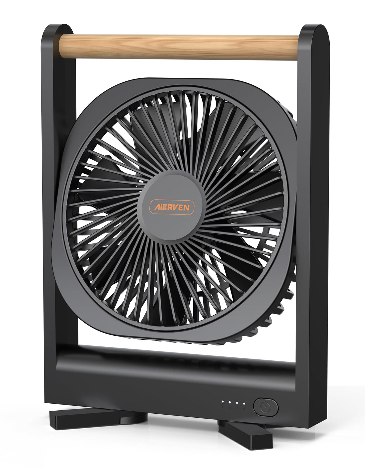AIERVEN magnetic-base cruise fan securely attaches to walls and ceilings for space-saving cooling.