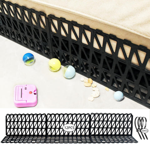 Aifong 12-piece under-couch blocker pack keeps pets out from under furniture.