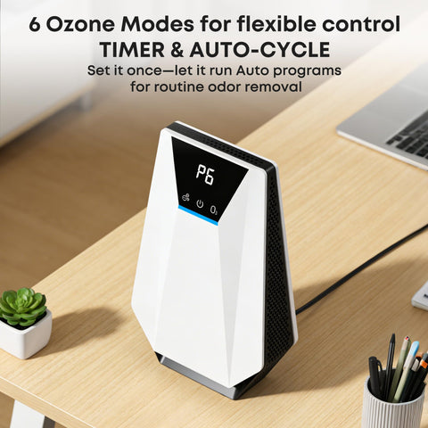 AIIKEE room in ionizer mode illustrating ongoing freshness boost.