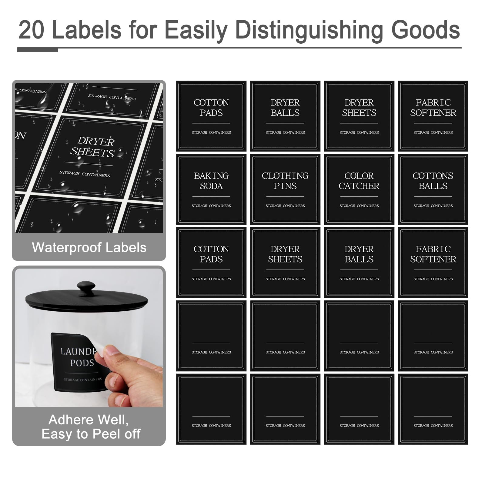 AIKAMI clear scoops help portion powders accurately during laundry tasks