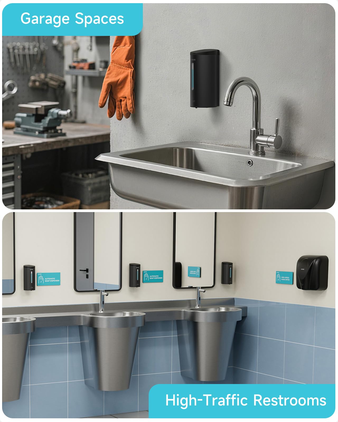 AIKE AK1205 five-level dispensing supports precise portioning.