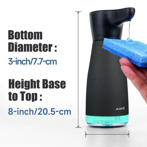 AIKE AK1337 compact dispenser shows child lock for safe family use.