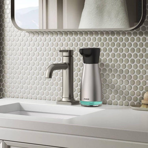 AIKE child lock prevents accidental presses during daily use.