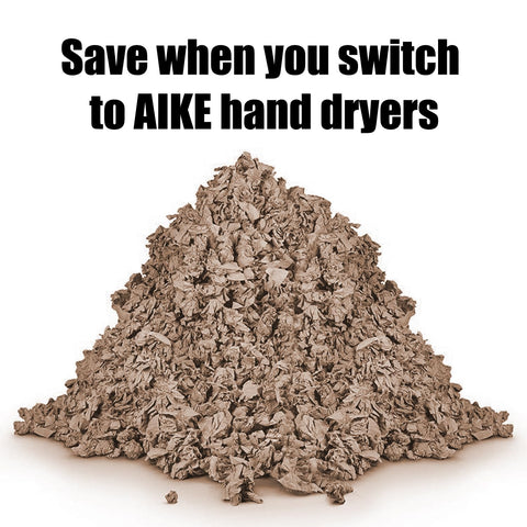 AIKE Elephant Power 55 inch cord simplifies plug-in or hard-wiring installation.