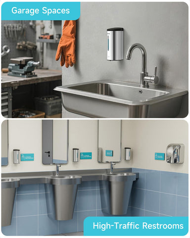 AIKE five-level dispense control side view signals precise portioning adjustments.