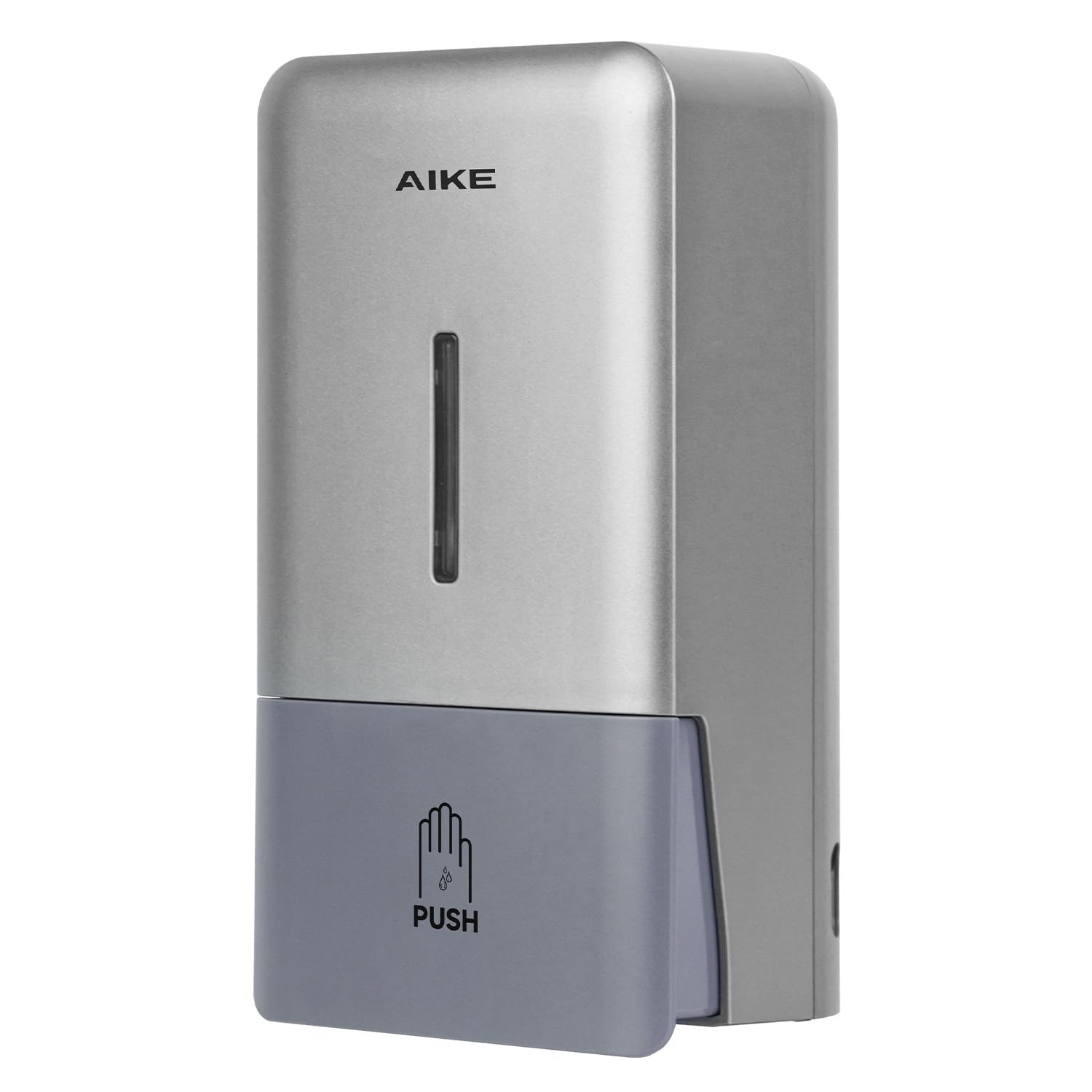 AIKE wall-mount dispenser 27oz capacity for high-traffic bathrooms