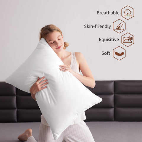 AIKOFUL queen-size pillow rolled delivery shows convenient unboxing.