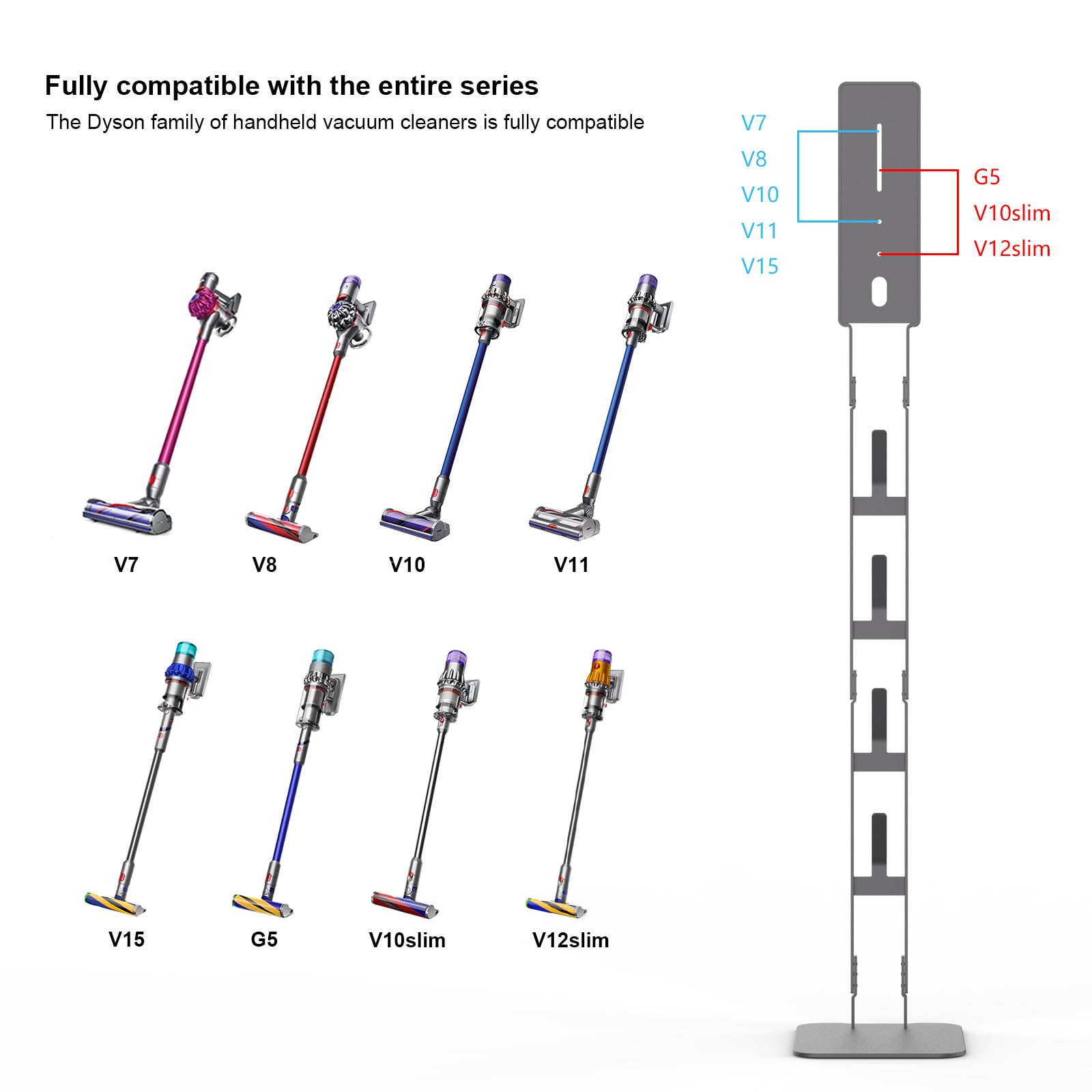 AIKOLZON easy-assembly design enables quick setup without wall mounting