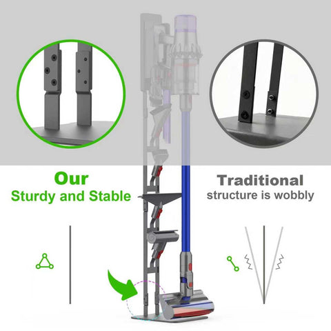 AIKOLZON three-point fixation base delivers wobble-free stability