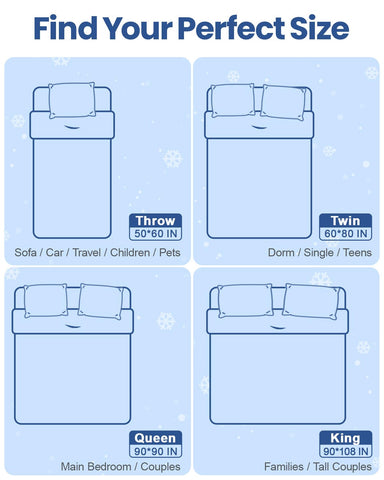 Ailemei Direct blanket highlights Japanese cold fiber on both sides for even chill.