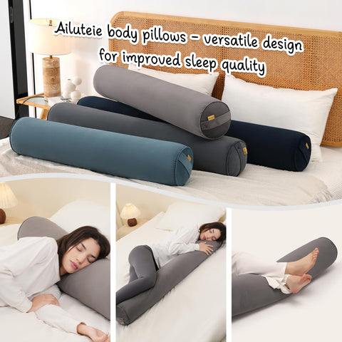 Ailuteie body pillow sturdy seams support daily use