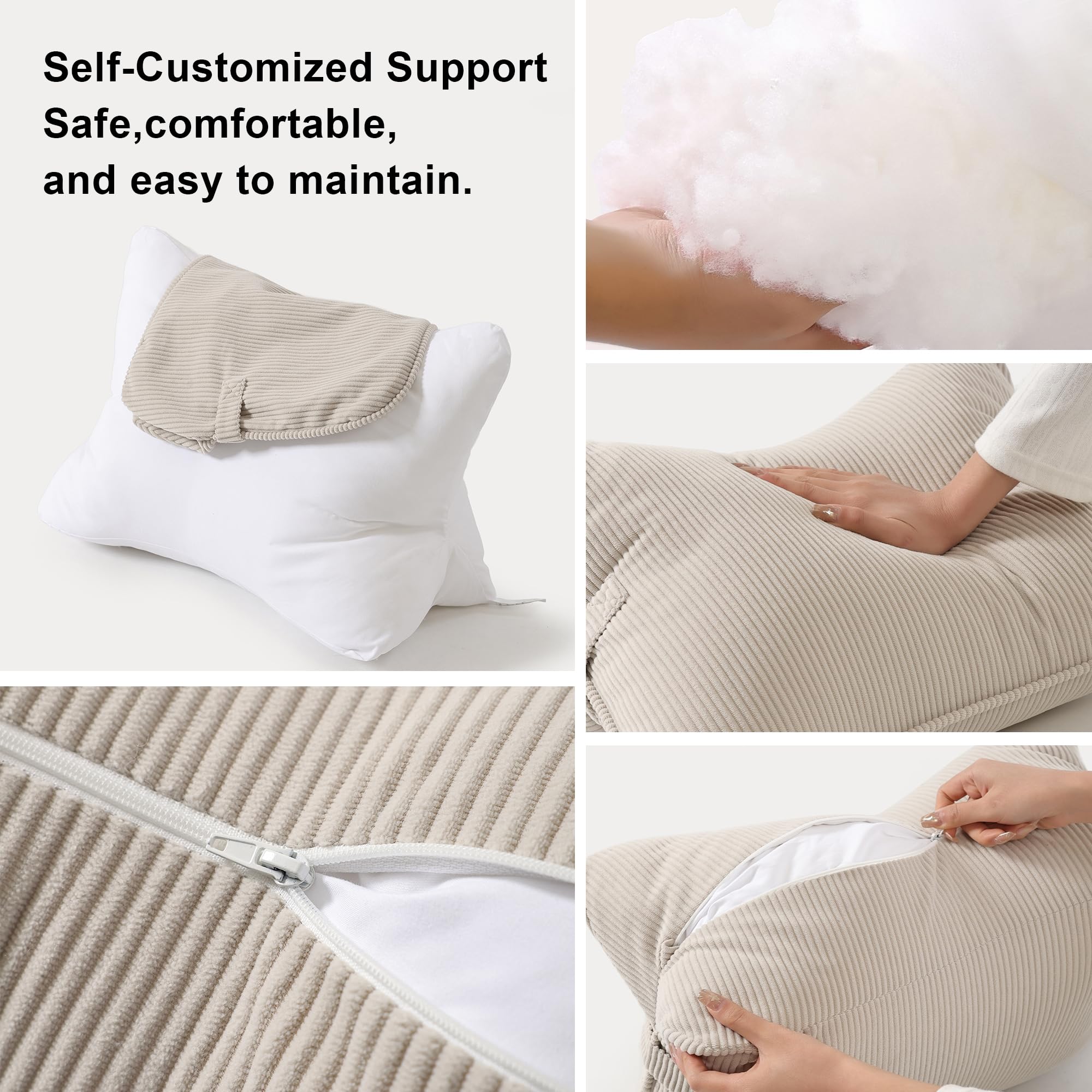 Ailuteie high-resilience polyfill maintains loft and support over time