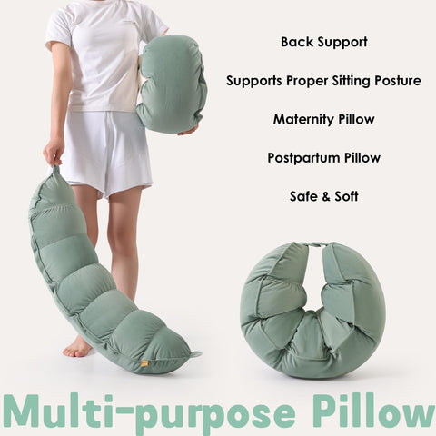 Ailuteie Peallow machine-washable cover highlights low-maintenance appeal.