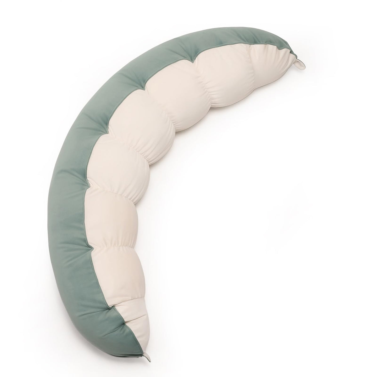 Ailuteie Peallow long round pillow provides full-body support for a comfortable sleep.
