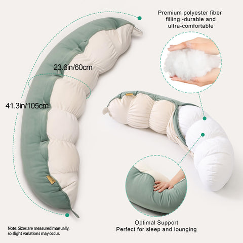 Ailuteie Peallow pillow for side sleepers supports ergonomic alignment.