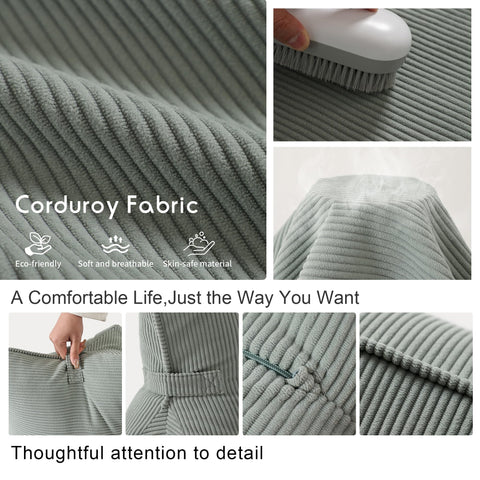 Ailuteie pillow cover with hidden zipper for easy removal and washing