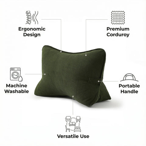 Ailuteie removable-washable-cover closeup showing easy maintenance for daily use