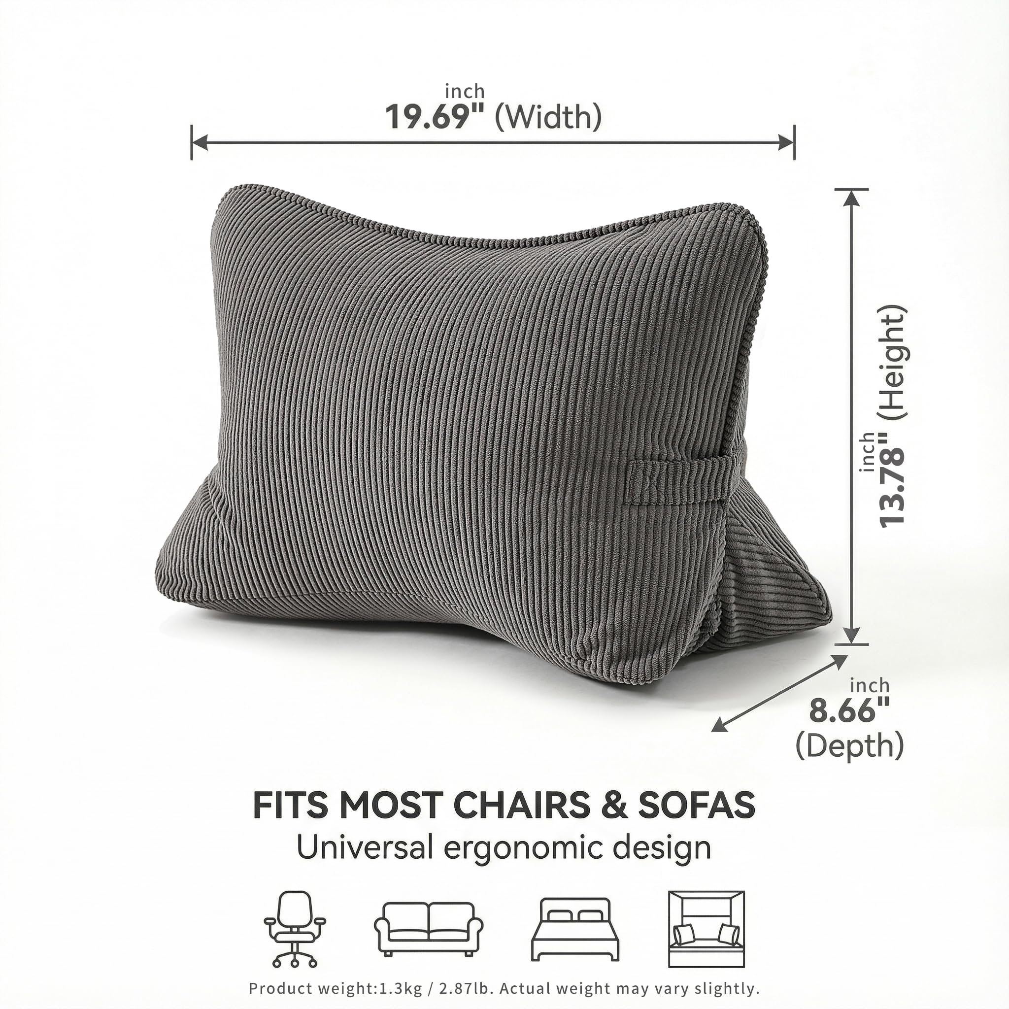 Ailuteie pillow arriving vacuum-packed for compact shipping
