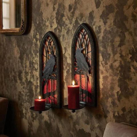 AimtoHome pair flanking a fireplace for vintage elegance