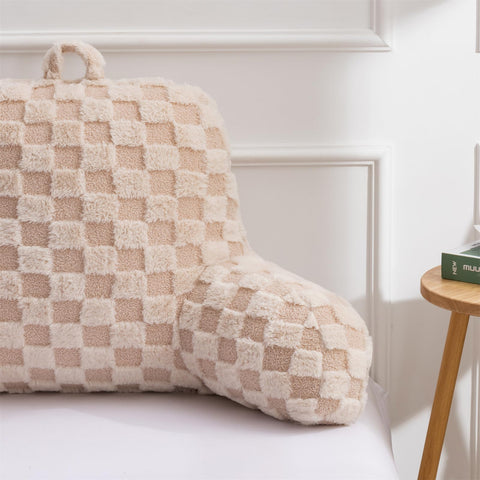 Aimuan large wedge pillow with carry handle for travel or hotel stays