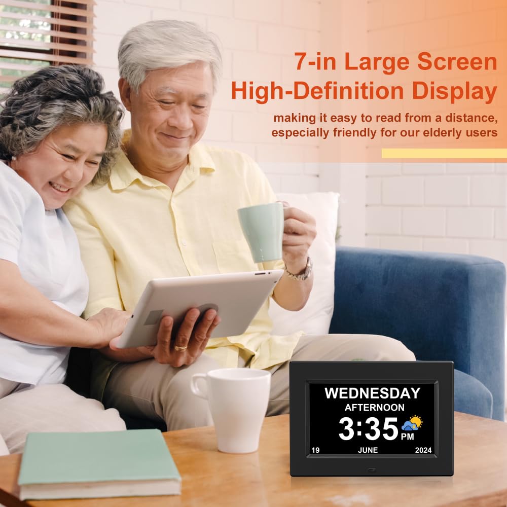AINFTIME DST clock automatically adjusts DST for regional accuracy.