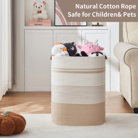 AINUOQI decorative basket with woven craftsmanship to elevate room storage