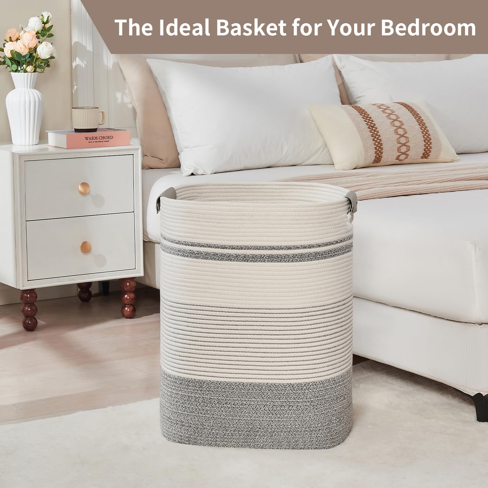 AINUOQI versatile storage for toys, throws, or dirty clothes